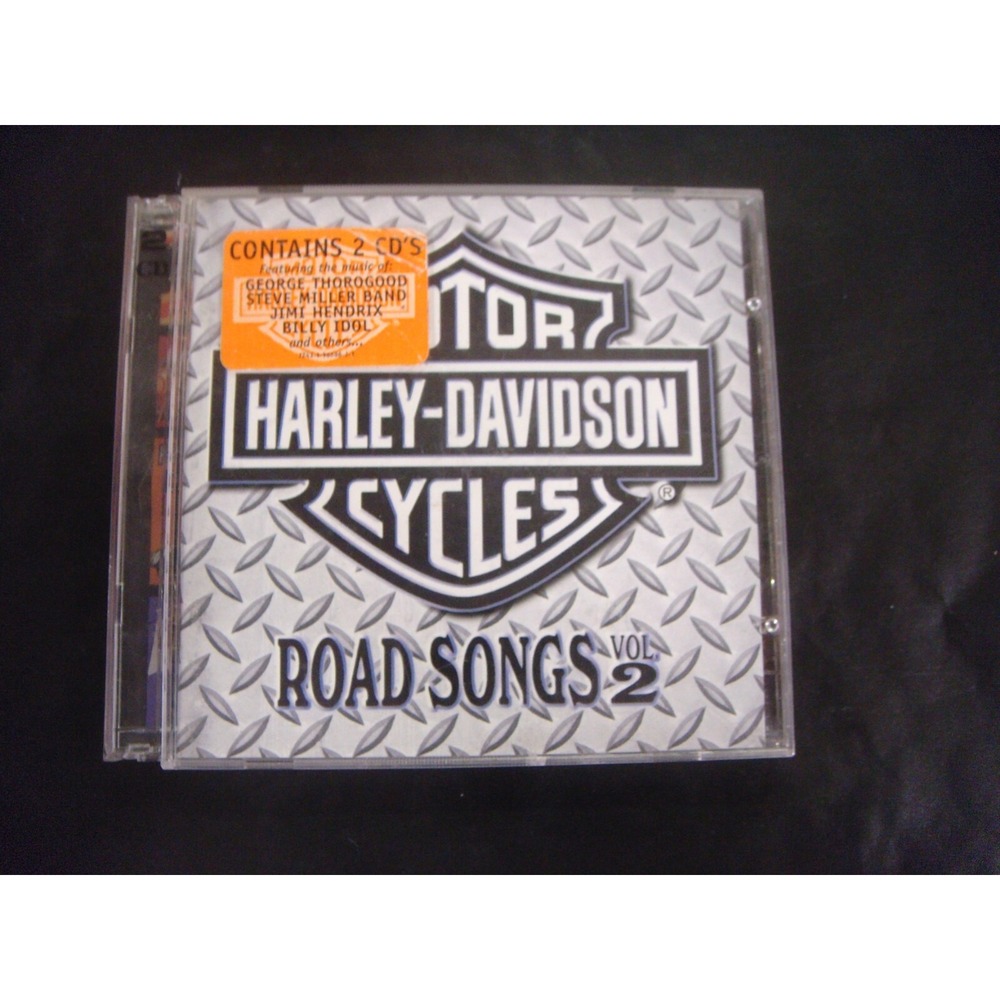 Harley Davidson Road Songs Vol. 2 Various Artists music cd‎ vintage 1998 2 disc